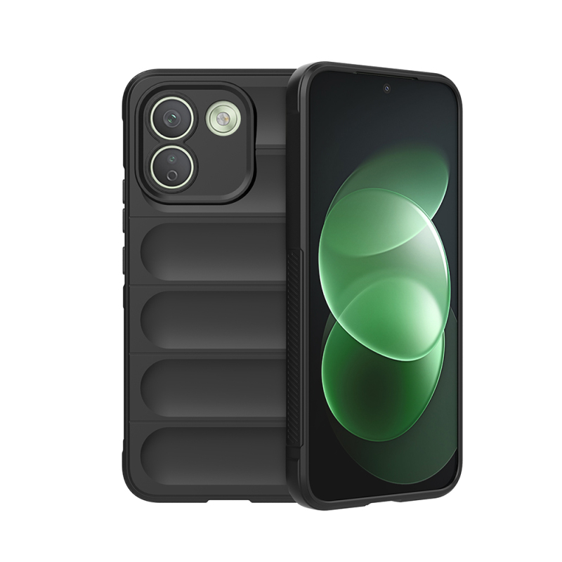 Xiaomi Redmi Note 17 Pro Max Kılıf Esnek TPU Oyuklu Arka Yüzey Tasarımlı Zore Etnik Silikon Kapak - 1