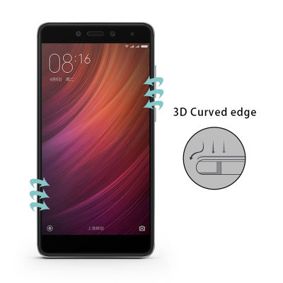Xiaomi Redmi Note 4 Zore Ekranı Tam Kaplayan Düz Cam Koruyucu - 7