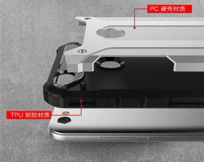 Xiaomi Redmi Note 5A Kılıf Zore Crash Silikon Kapak - 3