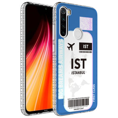 Xiaomi Redmi Note 8 Case Airbag Edge Colorful Patterned Silicone Zore Elegans Cover - 3