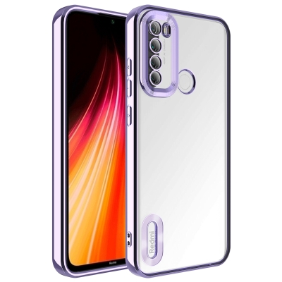 Xiaomi Redmi Note 8 Case Camera Protected Zore Omega Cover with Showing Logo - 1
