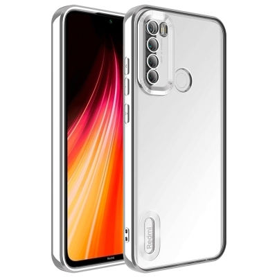 Xiaomi Redmi Note 8 Case Camera Protected Zore Omega Cover with Showing Logo - 4