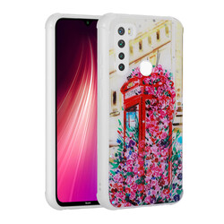 Xiaomi Redmi Note 8 Case Glittery Patterned Camera Protected Shiny Zore Popy Cover - 1