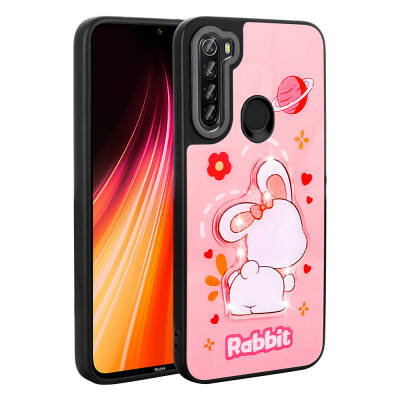 Xiaomi Redmi Note 8 Case Shining Embossed Zore Amas Silicone Cover with Iconic Figure - 2