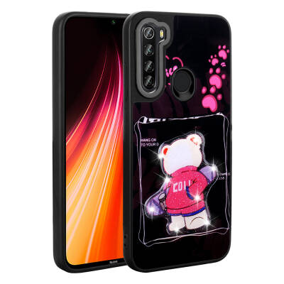 Xiaomi Redmi Note 8 Case Shining Embossed Zore Amas Silicone Cover with Iconic Figure - 3