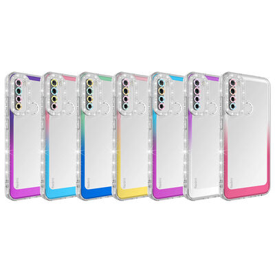 Xiaomi Redmi Note 8 Case Silvery and Color Transition Design Lens Protected Zore Park Cover - 9