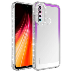 Xiaomi Redmi Note 8 Case Silvery and Color Transition Design Lens Protected Zore Park Cover - 2