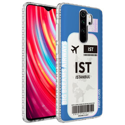 Xiaomi Redmi Note 8 Pro Case Airbag Edge Colorful Patterned Silicone Zore Elegans Cover - 1