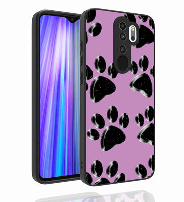 Xiaomi Redmi Note 8 Pro Case Patterned Camera Protection Glossy Zore Nora Cover - 5