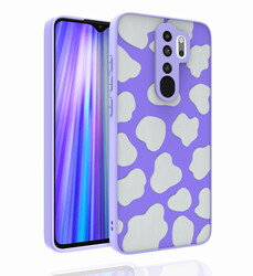 Xiaomi Redmi Note 8 Pro Case Patterned Camera Protection Glossy Zore Nora Cover - 8
