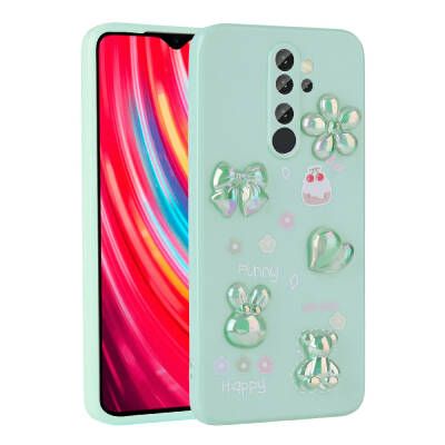 Xiaomi Redmi Note 8 Pro Case Relief Figured Shiny Zore Toys Silicone Cover - 1