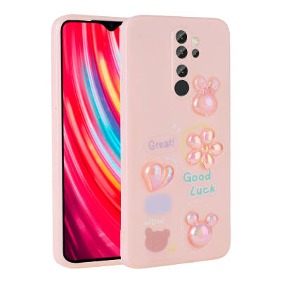 Xiaomi Redmi Note 8 Pro Case Relief Figured Shiny Zore Toys Silicone Cover - 7