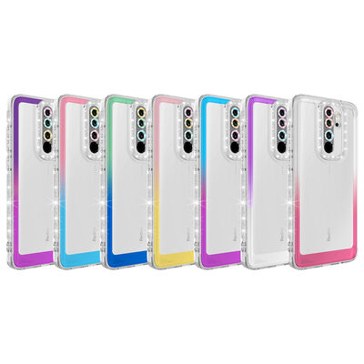 Xiaomi Redmi Note 8 Pro Case Silvery and Color Transition Design Lens Protected Zore Park Cover - 9