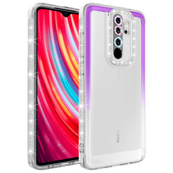 Xiaomi Redmi Note 8 Pro Case Silvery and Color Transition Design Lens Protected Zore Park Cover - 2