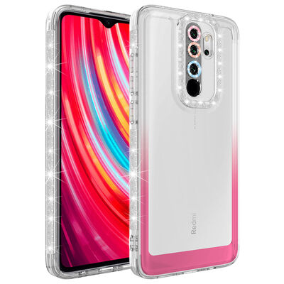 Xiaomi Redmi Note 8 Pro Case Silvery and Color Transition Design Lens Protected Zore Park Cover - 3
