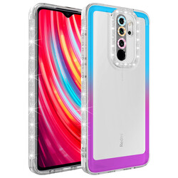 Xiaomi Redmi Note 8 Pro Case Silvery and Color Transition Design Lens Protected Zore Park Cover - 5