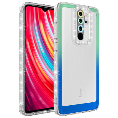Xiaomi Redmi Note 8 Pro Case Silvery and Color Transition Design Lens Protected Zore Park Cover - 7