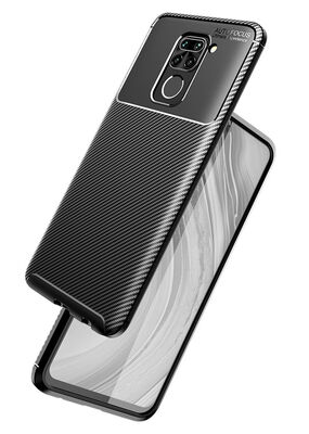 Xiaomi Redmi Note 9 Case Zore Negro Silicon Cover - 9