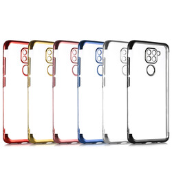 Xiaomi Redmi Note 9 Case Zore Dört Köşeli Lazer Silicon Cover - 2