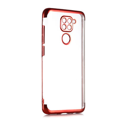 Xiaomi Redmi Note 9 Case Zore Dört Köşeli Lazer Silicon Cover - 4
