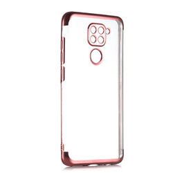 Xiaomi Redmi Note 9 Case Zore Dört Köşeli Lazer Silicon Cover - 7