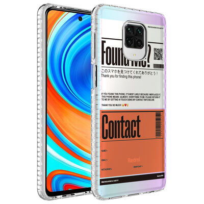 Xiaomi Redmi Note 9 Pro Case Airbag Edge Colorful Patterned Silicone Zore Elegans Cover - 9