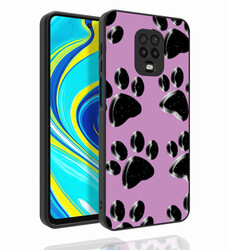 Xiaomi Redmi Note 9 Pro Case Patterned Camera Protection Glossy Zore Nora Cover - 5