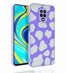 Xiaomi Redmi Note 9 Pro Case Patterned Camera Protection Glossy Zore Nora Cover - 1