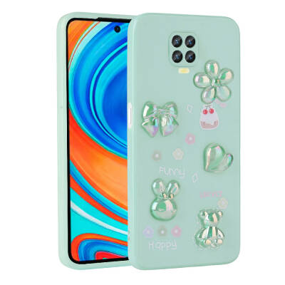 Xiaomi Redmi Note 9 Pro Case Relief Figured Shiny Zore Toys Silicone Cover - 7