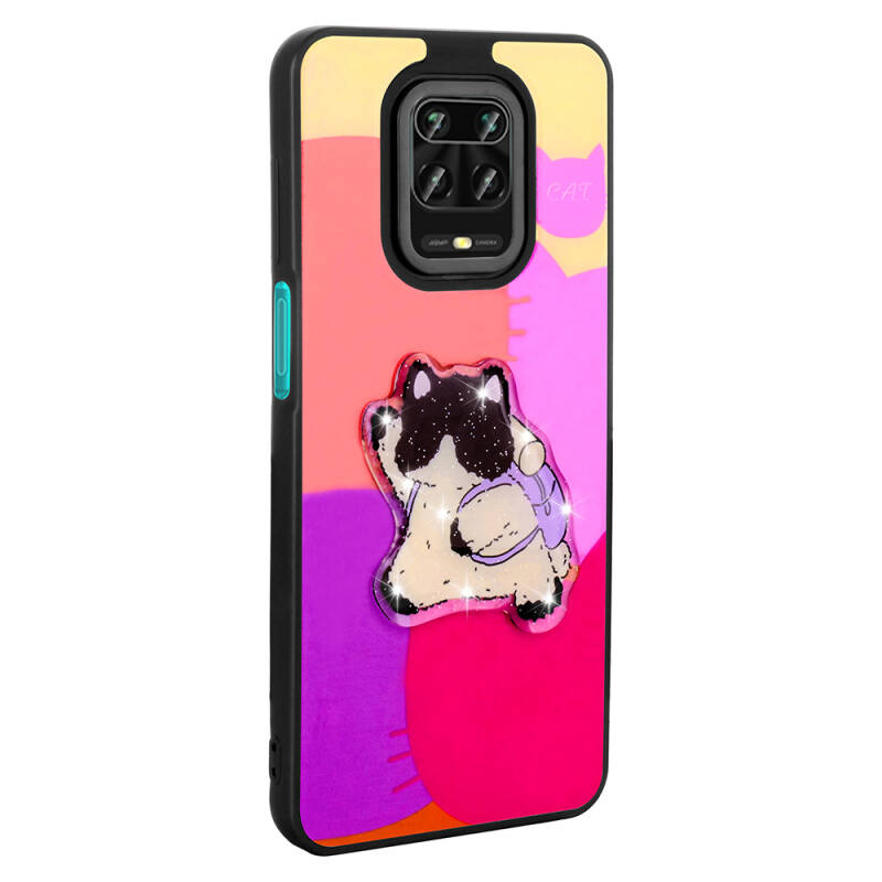 Xiaomi Redmi Note 9 Pro Case Shining Embossed Zore Amas Silicone Cover with Iconic Figure - 2