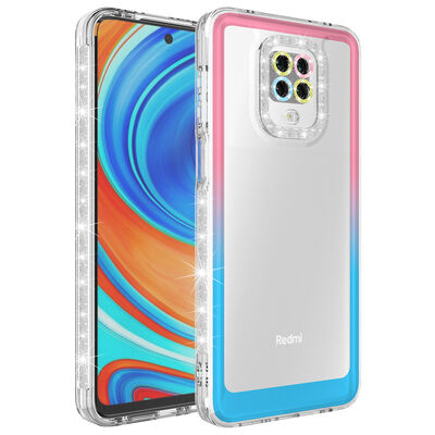 Xiaomi Redmi Note 9 Pro Case Silvery and Color Transition Design Lens Protected Zore Park Cover - 5