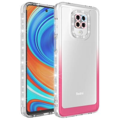 Xiaomi Redmi Note 9 Pro Case Silvery and Color Transition Design Lens Protected Zore Park Cover - 3