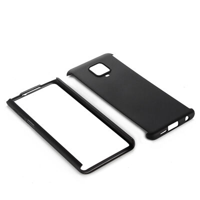 Xiaomi Redmi Note 9 Pro Case Zore 360 3 Parçalı Rubber Cover - 7