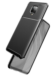 Xiaomi Redmi Note 9 Pro Case Zore Negro Silicon Cover - 9