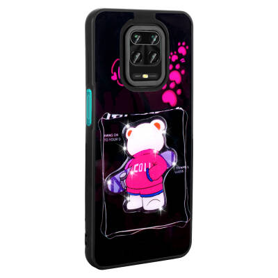 Xiaomi Redmi Note 9S Case Shining Embossed Zore Amas Silicone Cover with Iconic Figure - 10