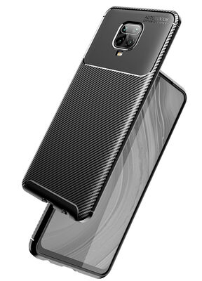Xiaomi Redmi Note 9S Case Zore Negro Silicon Cover - 9