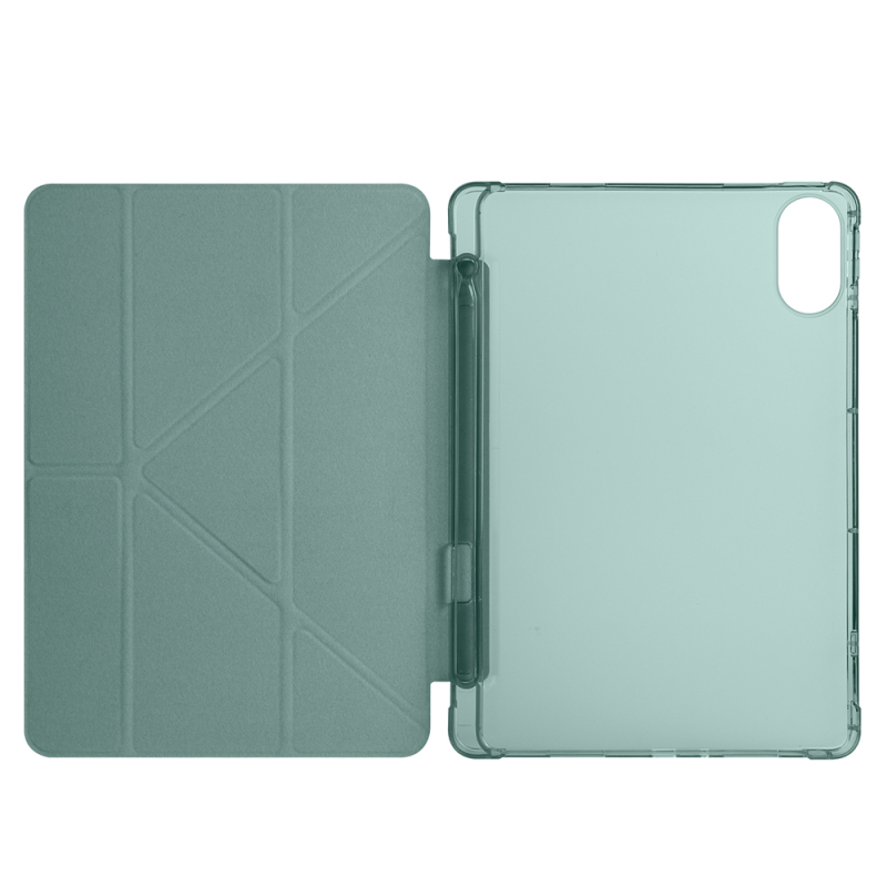 Xiaomi Redmi Pad 2 Kılıf Zore Tri Folding Kalem Bölmeli Standlı Kılıf - 11