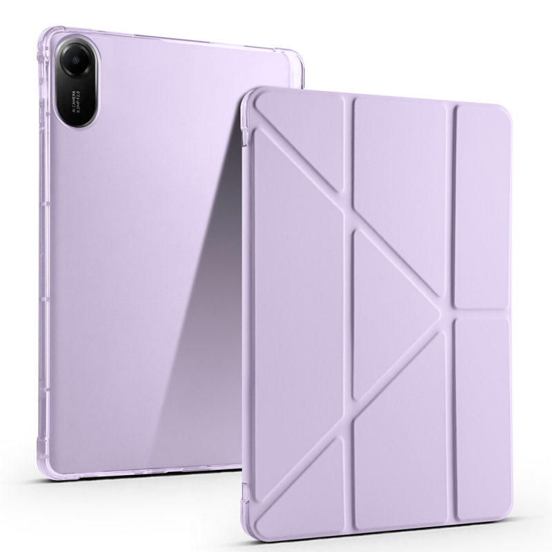 Xiaomi Redmi Pad 2 Kılıf Zore Tri Folding Kalem Bölmeli Standlı Kılıf - 8
