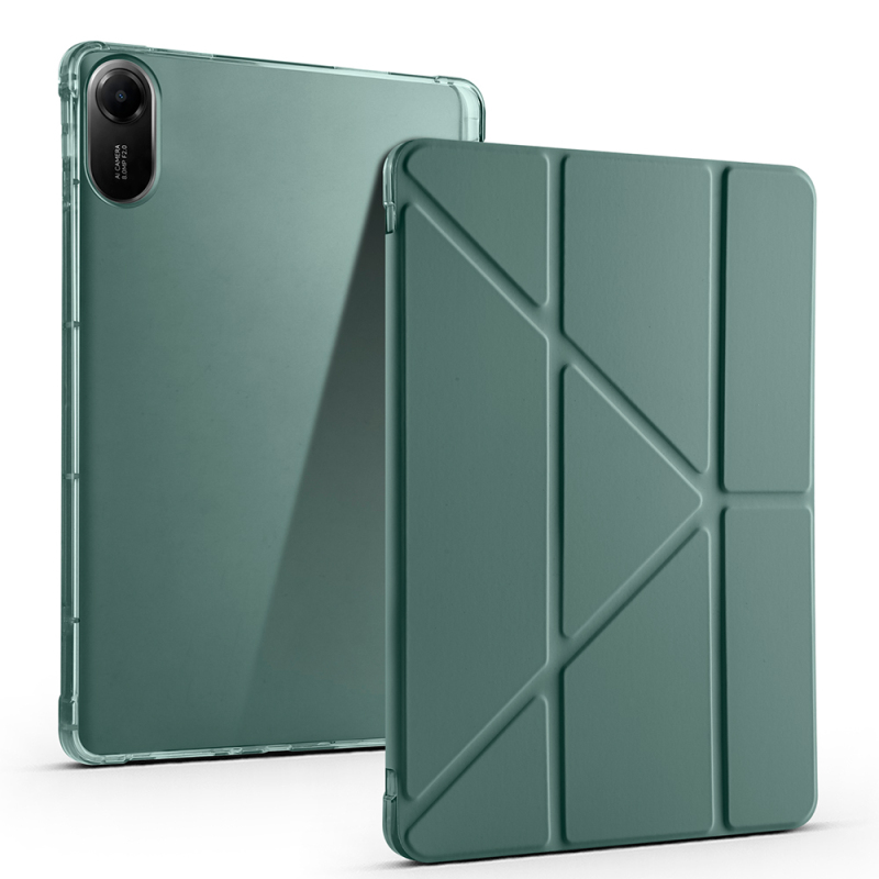 Xiaomi Redmi Pad 2 Kılıf Zore Tri Folding Kalem Bölmeli Standlı Kılıf - 9