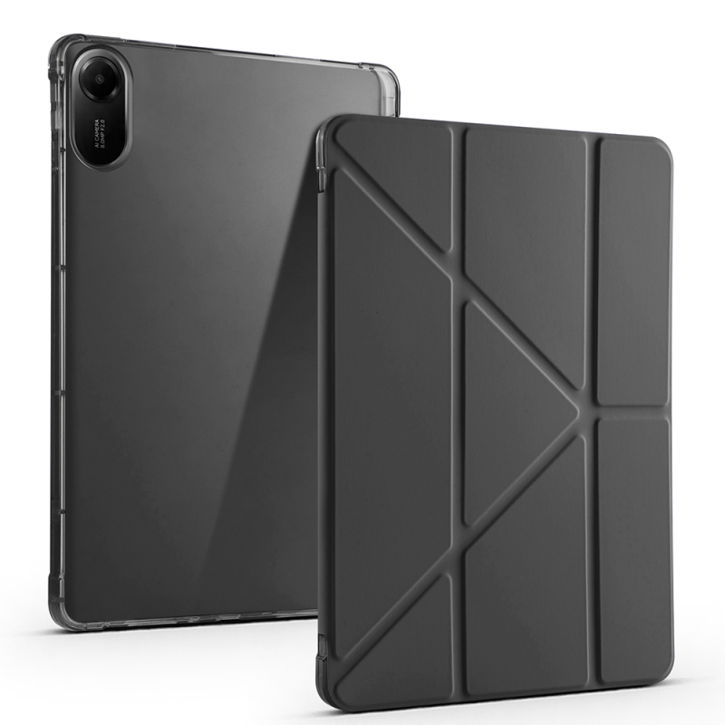 Xiaomi Redmi Pad 2 Kılıf Zore Tri Folding Kalem Bölmeli Standlı Kılıf - 5