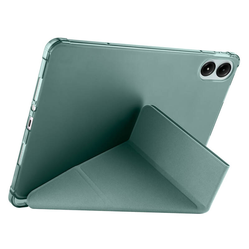 Xiaomi Redmi Pad Pro Case Pen Compartment Zore Tri Folding Stand Case - 13