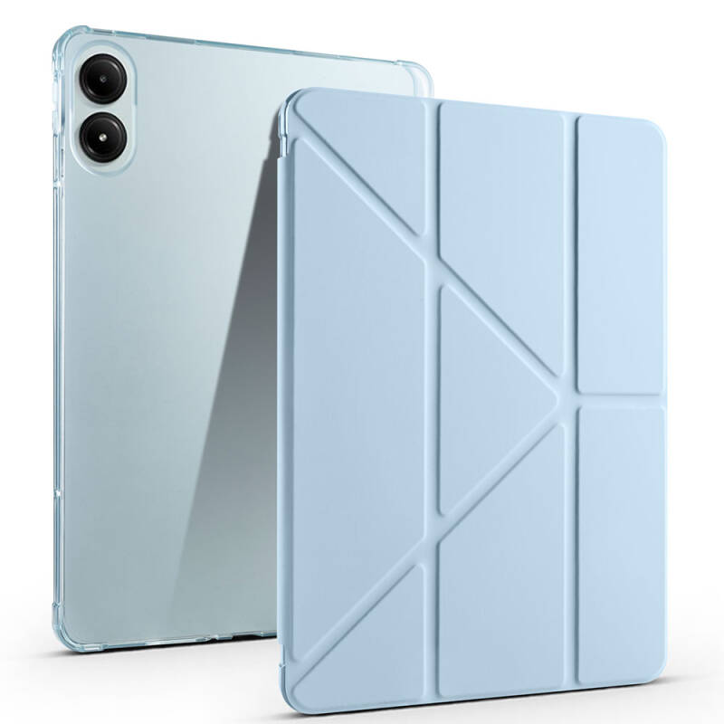 Xiaomi Redmi Pad Pro Kılıf Zore Tri Folding Kalem Bölmeli Standlı Kılıf - 2