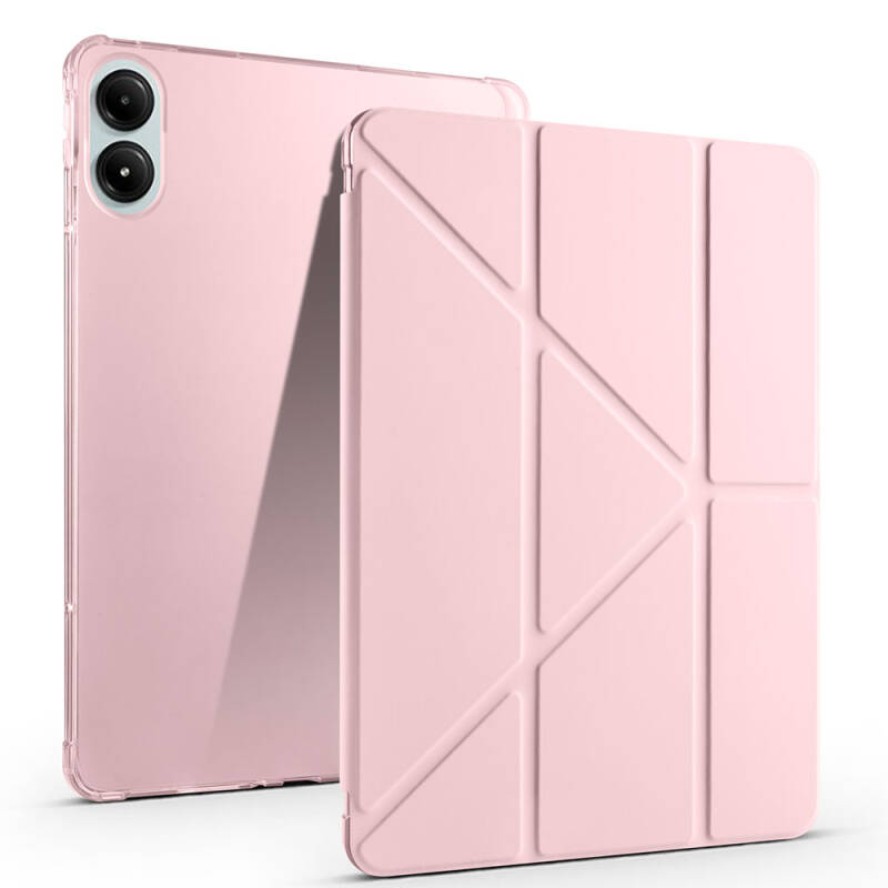 Xiaomi Redmi Pad Pro Kılıf Zore Tri Folding Kalem Bölmeli Standlı Kılıf - 7