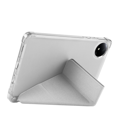 Xiaomi Redmi Pad SE 8.7 Kılıf Zore Tri Folding Kalem Bölmeli Standlı Kılıf - 35