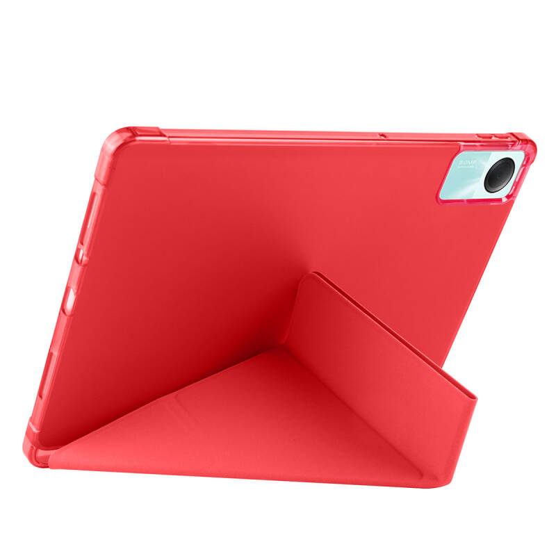 Xiaomi Redmi Pad SE Case Zore Tri Folding Stand Case with Pen Compartment - 34