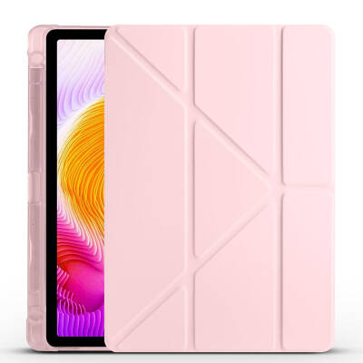 Xiaomi Redmi Pad SE Kılıf Zore Tri Folding Kalem Bölmeli Standlı Kılıf - 10