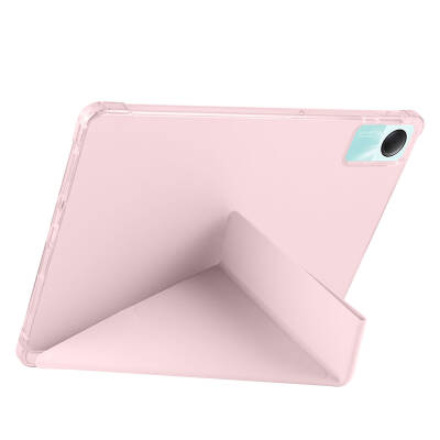 Xiaomi Redmi Pad SE Kılıf Zore Tri Folding Kalem Bölmeli Standlı Kılıf - 33
