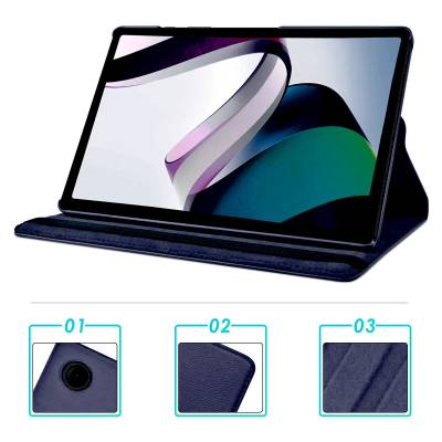 Xiaomi Redmi Pad Zore Dönebilen Standlı Kılıf - 4