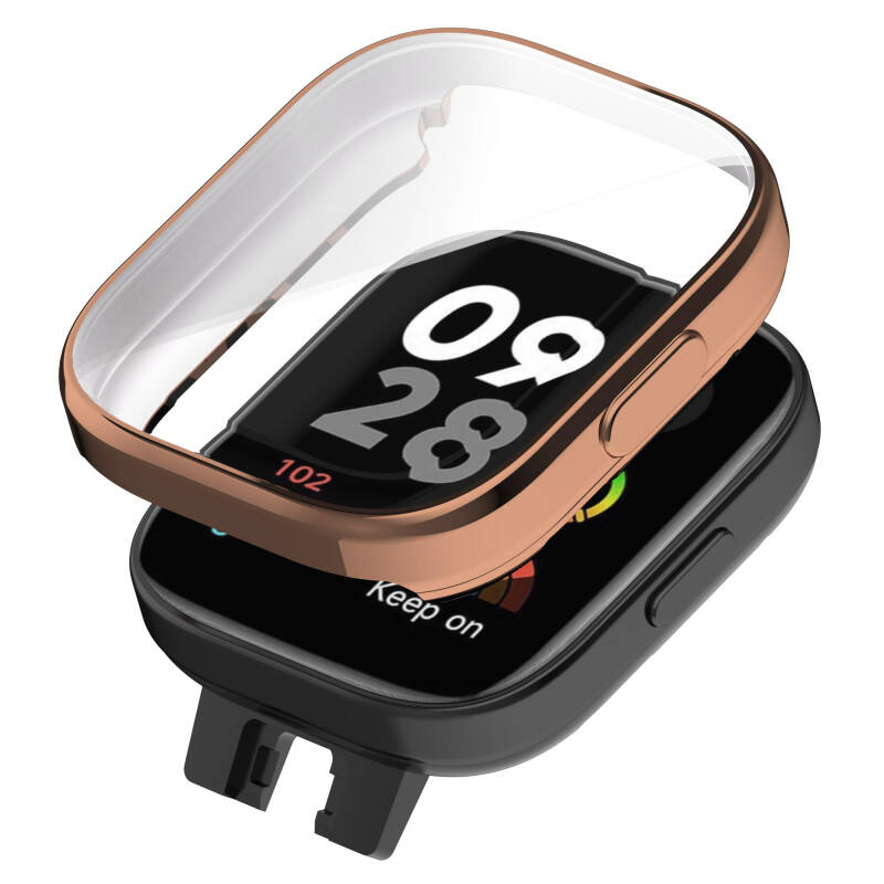 Xiaomi Redmi Watch 3 360 Derece Korumalı Kasa ve Ekran Koruyucu Zore Watch Gard 30 - 8