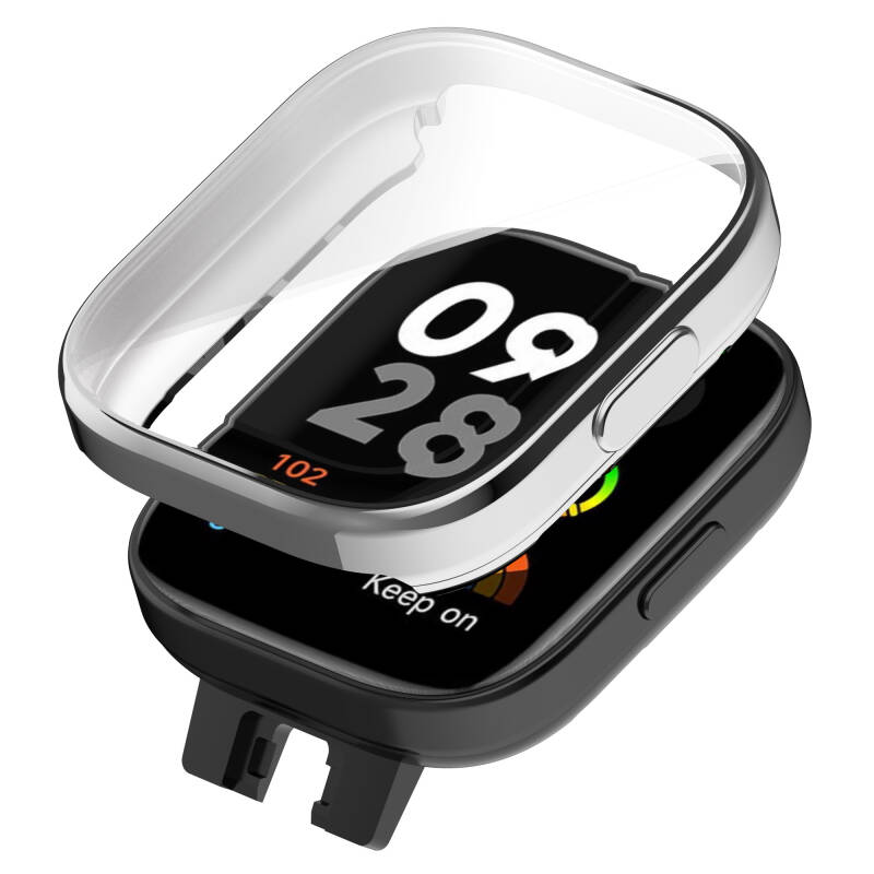 Xiaomi Redmi Watch 3 360 Derece Korumalı Kasa ve Ekran Koruyucu Zore Watch Gard 30 - 23